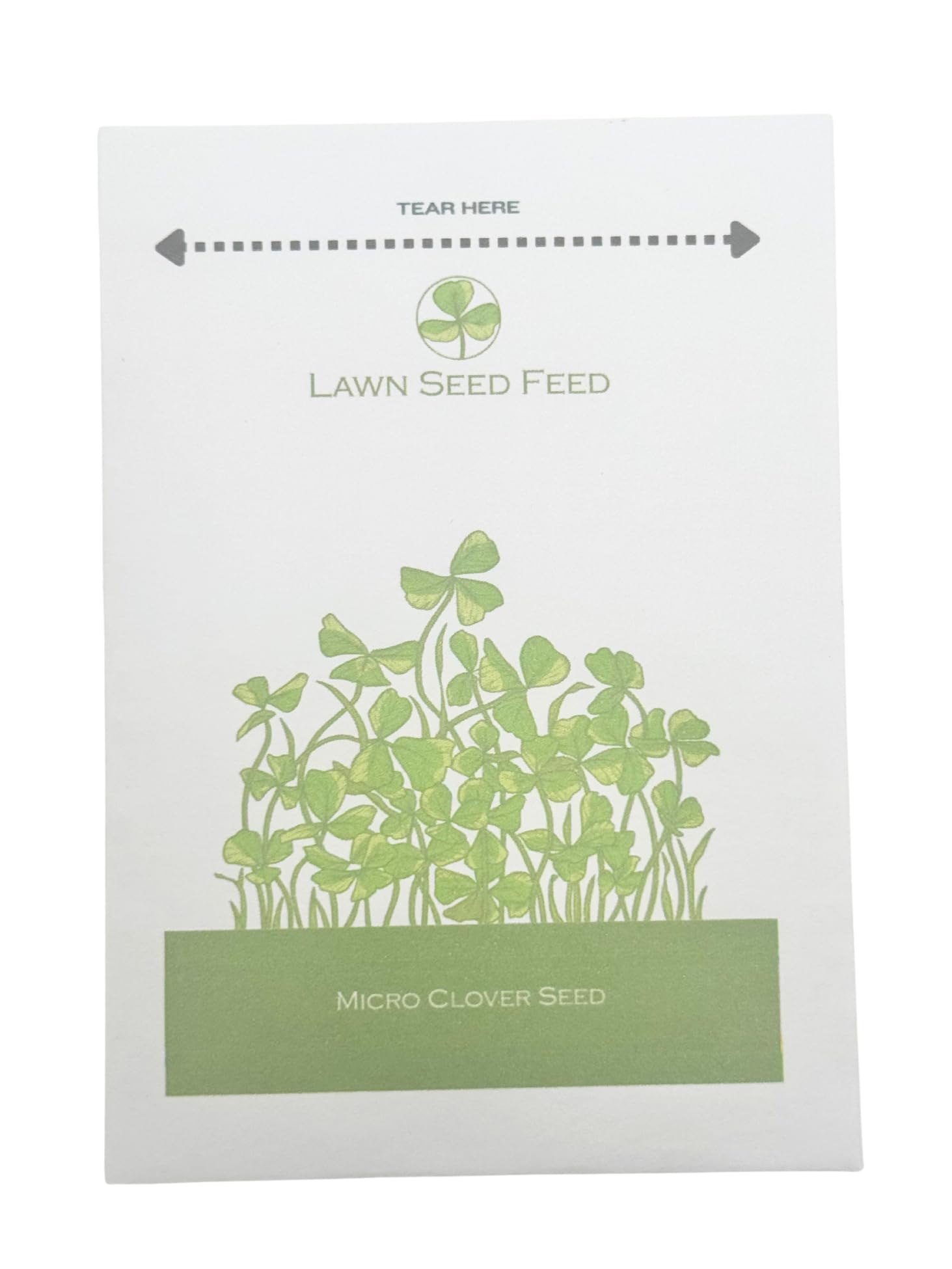 Micro Clover Seeds (1-Pack) - Transform Your Lawn by Adding Eco-Friendly, Low Maintenance, and Drought Tolerant Micro Clover Seeds - 10 Sqft