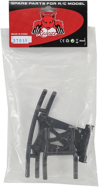 Redcat Racing plastik Front Bumper araba, siyah