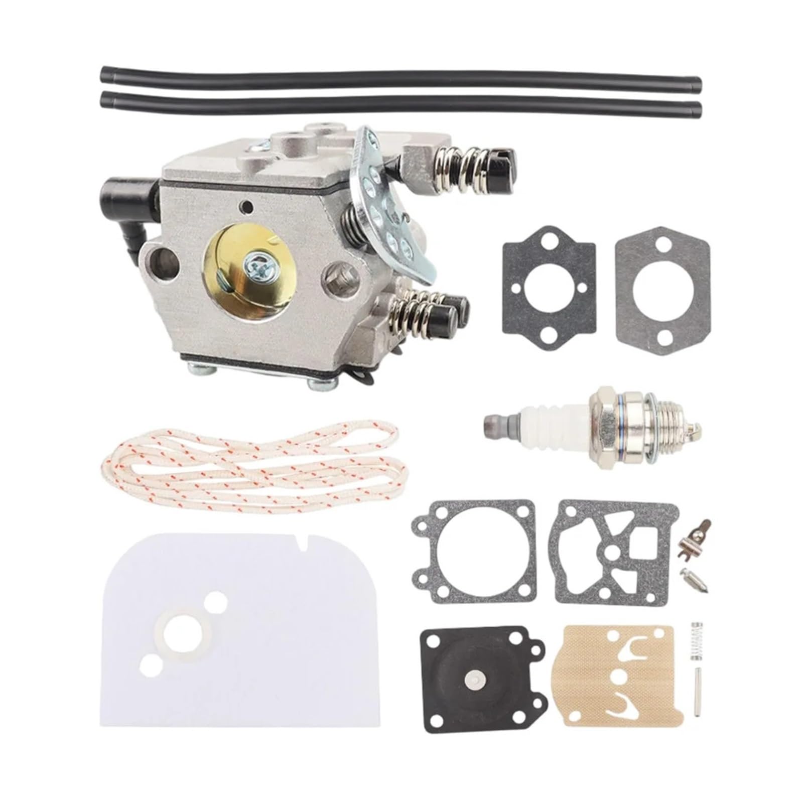 Dingmao Kit de reparación de carburador Compatible con motosierras 009 010 ST600, herramienta de jardín