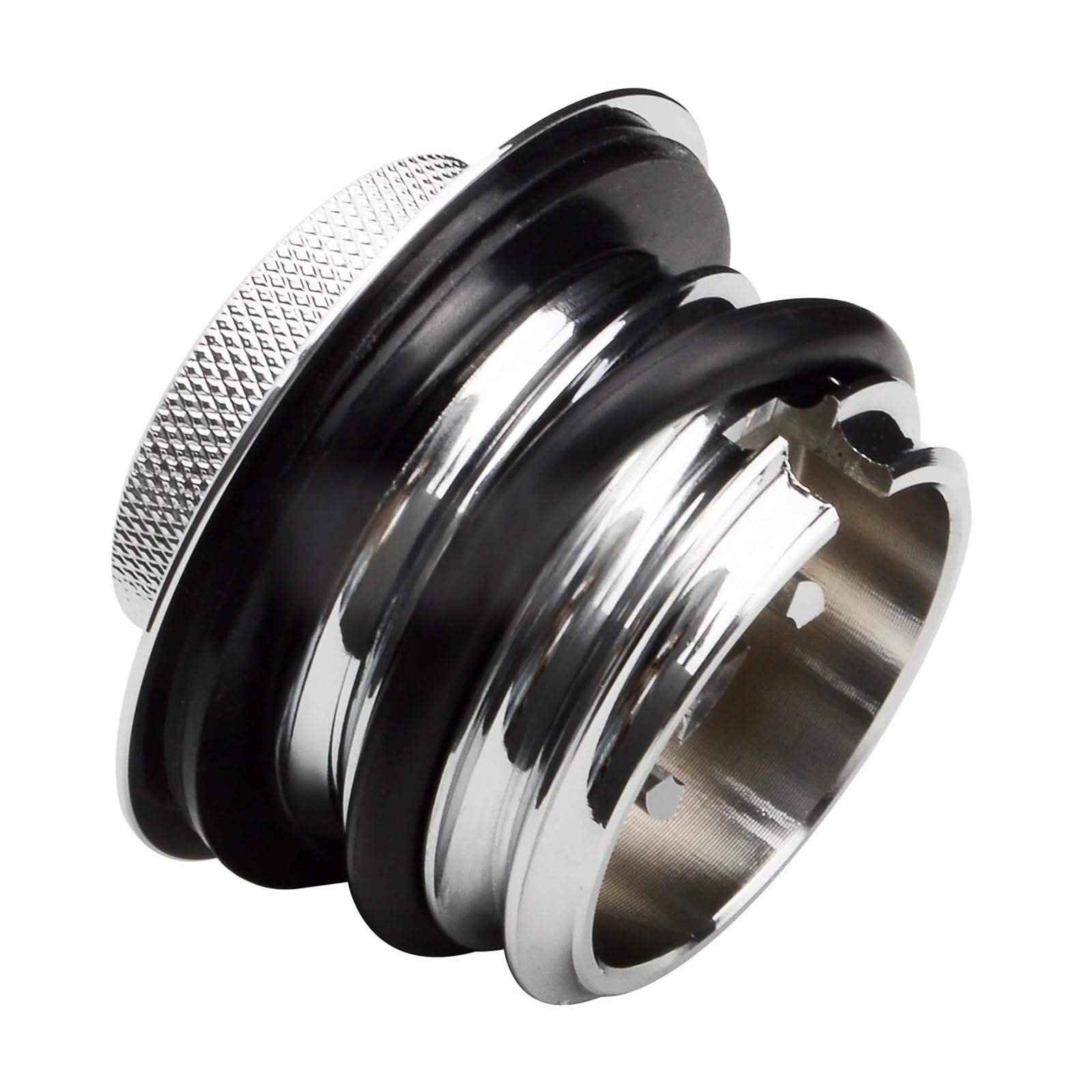 Tappo Serbatoio Tappo Serbatoio Moto Per Ha&rley Touring Softail Sportster | Resistente Coperchio Del Serbatoio Del Carburante In Alluminio Con Guarnizione A Prova Di Perdite, Design
