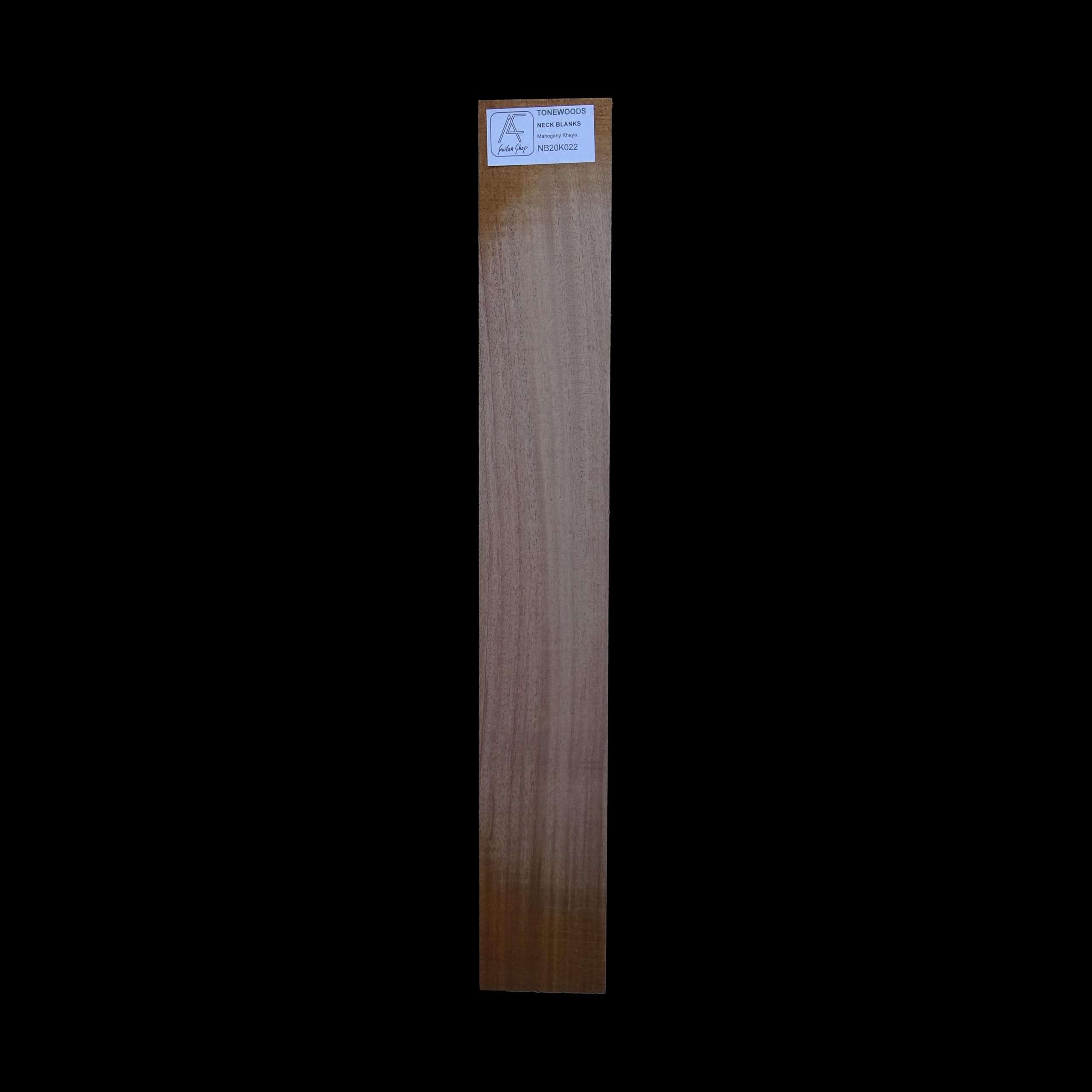 Mahogany Khaya neck blank 20 mm pour fabriquer un manche de guitare