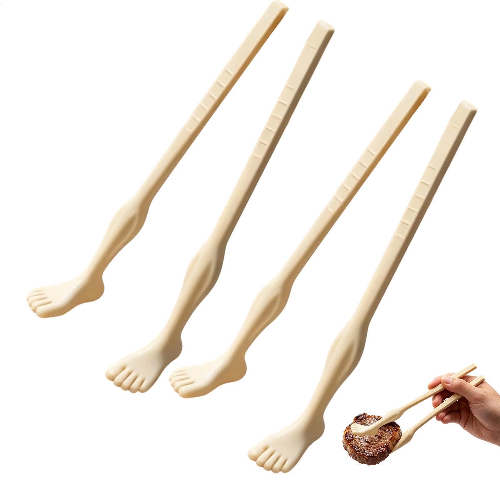 Palillos para picar reutilizables que evitan caídas de comida para niños y adultos
