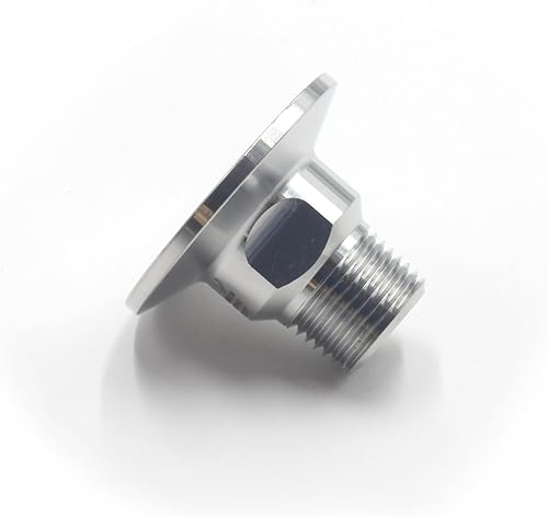 Miniatura 7 de HFS (R) 1.5 "Tri Clamp a 34" NPT Macho MNPT Rosca Sanitaria Tubería de Acero Inoxidable 304 (1.5" TC-34" MNPT)