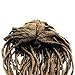 IMOSA Premade Synthetic Cosplay Reggae Dreadlocks Wig African American Wigs (Brown)