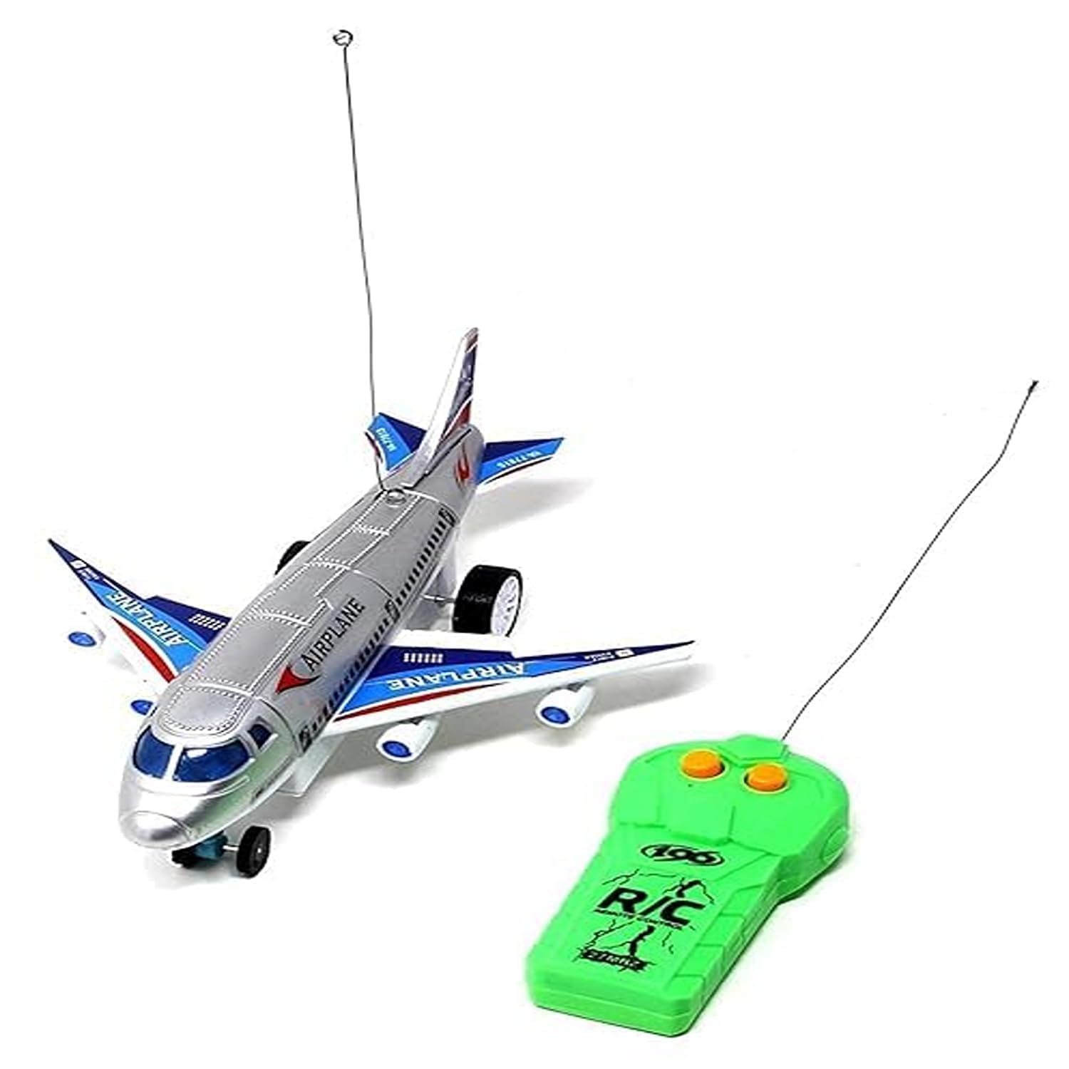 P&K Store Presents Infrared Induction Radio & Remote Control Running Airplane for Boys & Girls Kids Pack of 1 (Multi Colour) A2 - Image 6 thumbnail