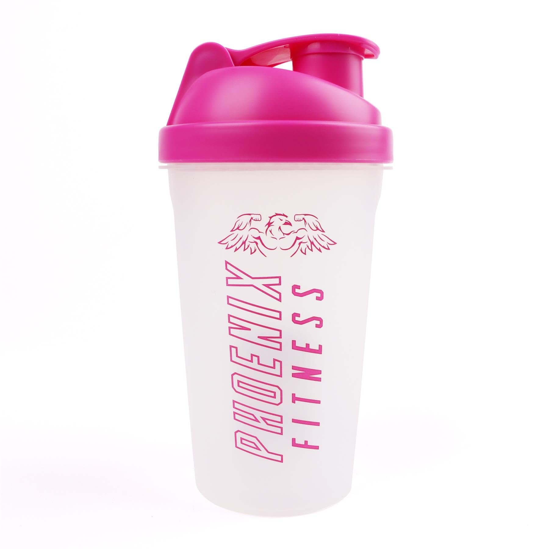 Phoenix Fitness Protein Shaker 500ml Pink