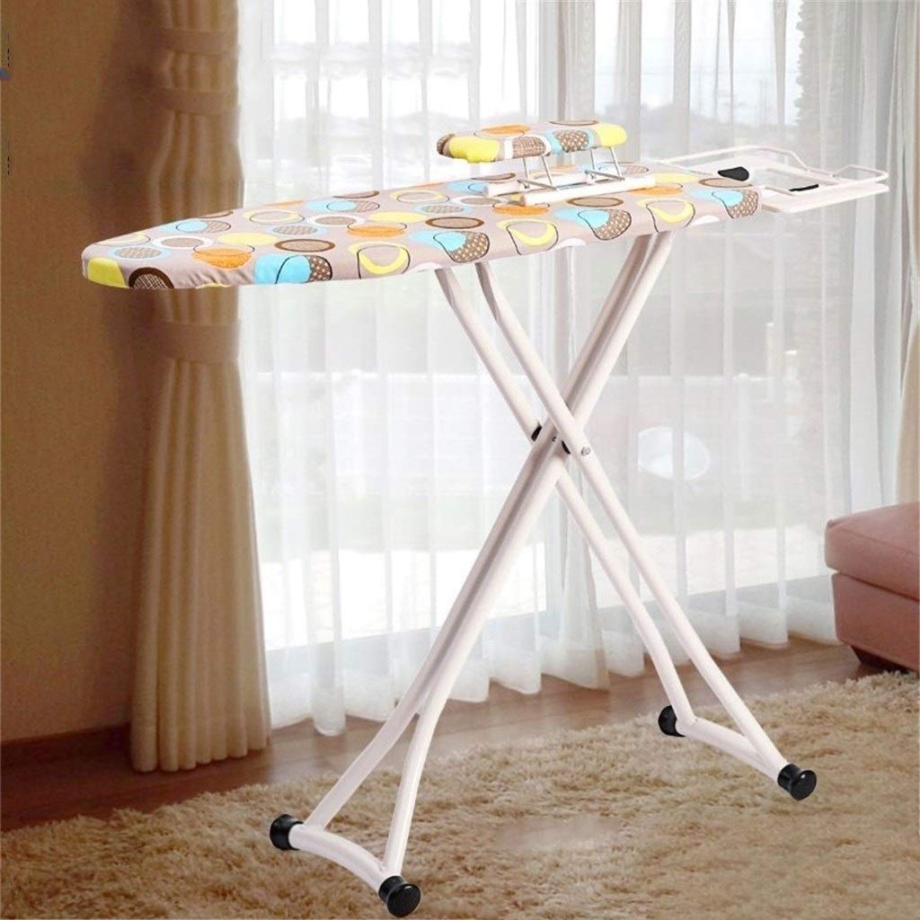 Mesa de Planchar de 1203187CM, Colgador de Planchado de Metal de Altura Ajustable para centros de lavandería, Tienda de Ropa, Tabla de Planchar para Interiores