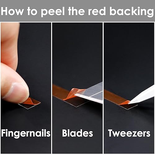 Miniatura 3 de Cinta adhesiva fuerte de doble cara transparente para reparación de iPhone, teléfono celular, pantalla LCD o de laptop (de 0.059 1.181 pulgadas)