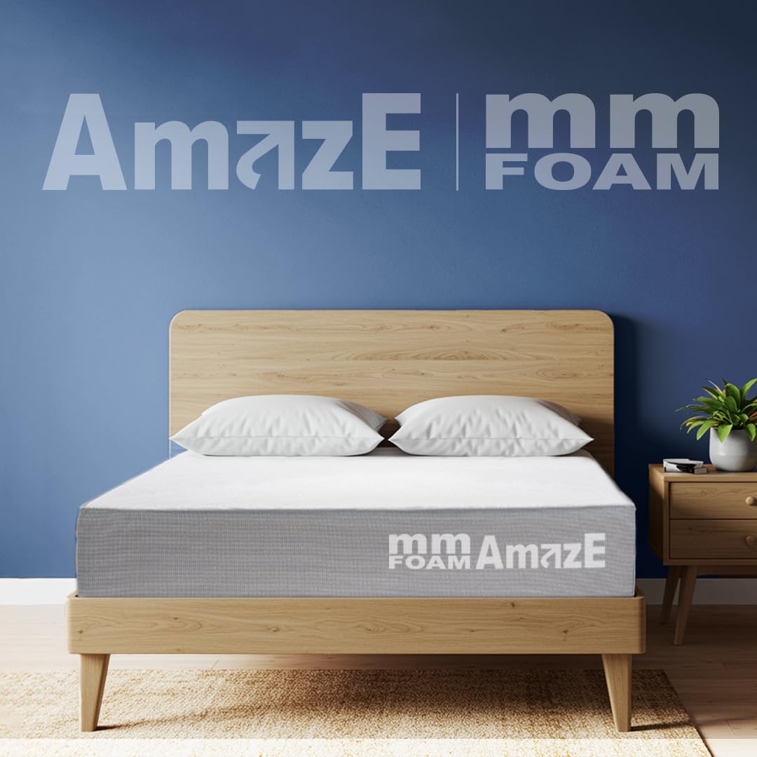 MM FOAM Amaze Mattress, 10 Years Warranty, Firm Support, Superior Comfort (75x36x5, Single)-image-16