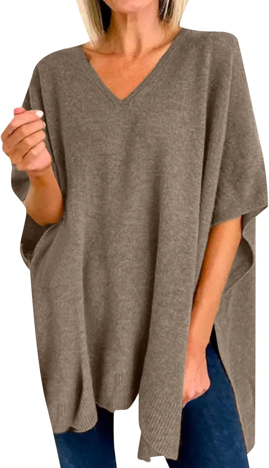 Pull Col Grande Taille Femme Pull Femme Col V Coton Grande Taille