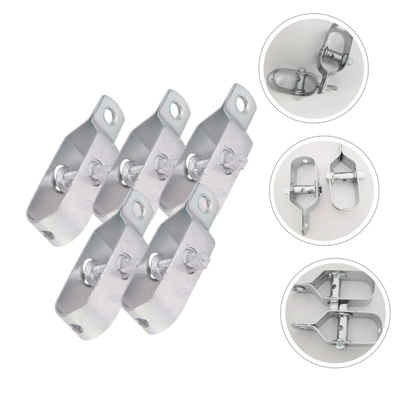 Toddmomy 20pièces Tendeur De Câble Métallique Pour Fil Outil De Serrage Résistant Pour Applications Agricoles Et Domestiques