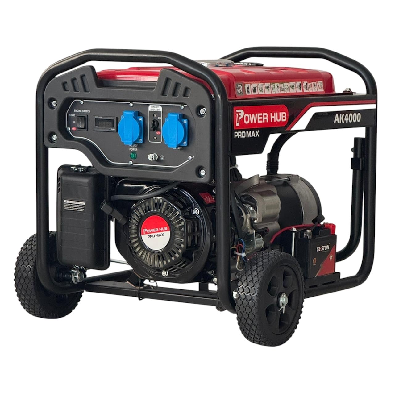 POWER HUB AK4000-3000 Watts OR 3KW Powered Self Start Generator With Heavy Duty Engine|Home & Commercial Use|Petrol Generator|Life Time Spare Support & Service|1 Year Warranty-image-34