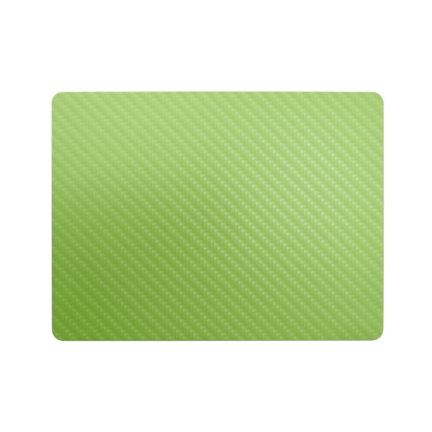 Carbon Fiber Laptop Skin Compatible with Microsoft Surface Laptop 8 13" (2025) - Solid Lime Green - Premium 3M Vinyl Protective Wrap Decal Cover - Easy to Apply | Crafted in The USA by MightySkins