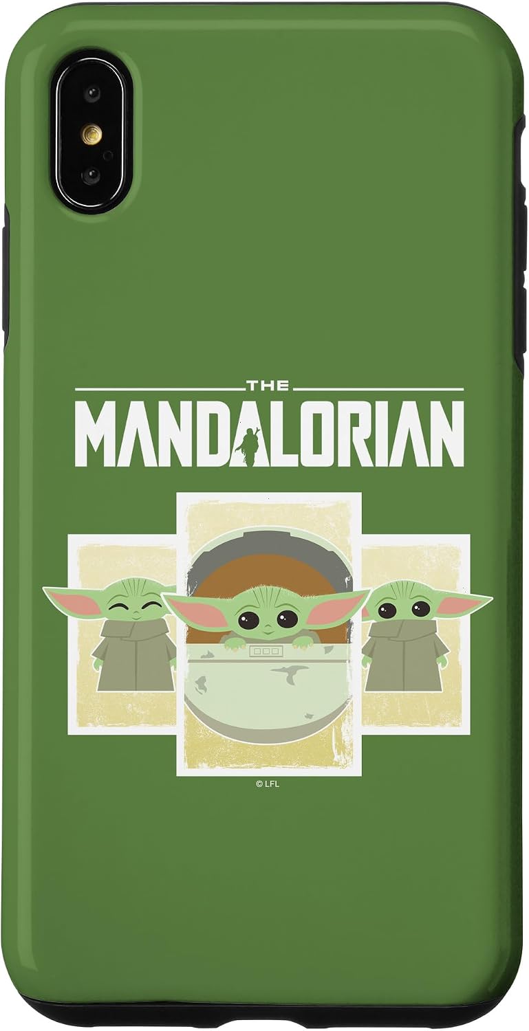 iPhone 11 Pro Max Star Wars: The Mandalorian The Child Cartoon Panels Case