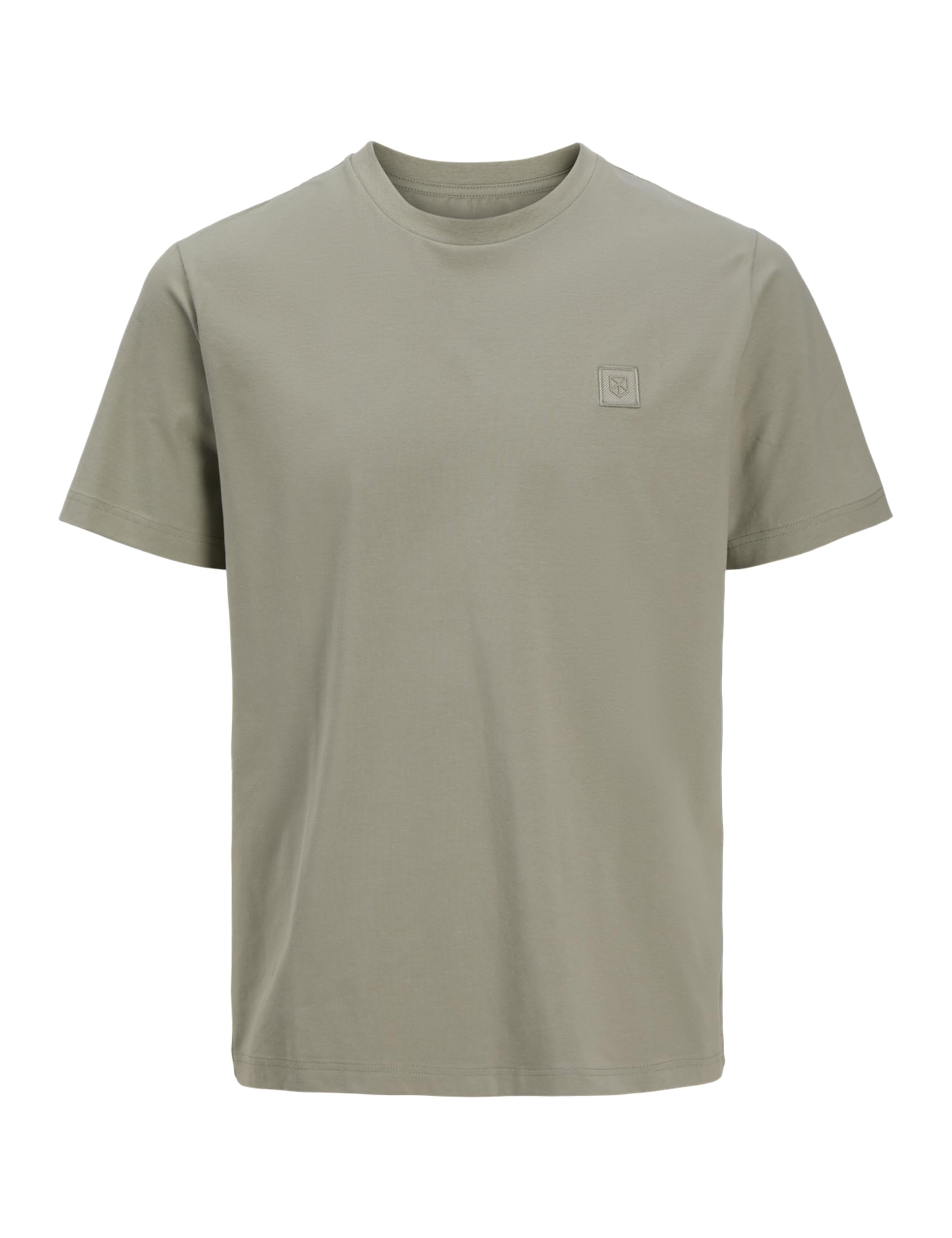 JACK & JONES Męska koszulka Jprblachandler SS Tee, Dried Sage, S