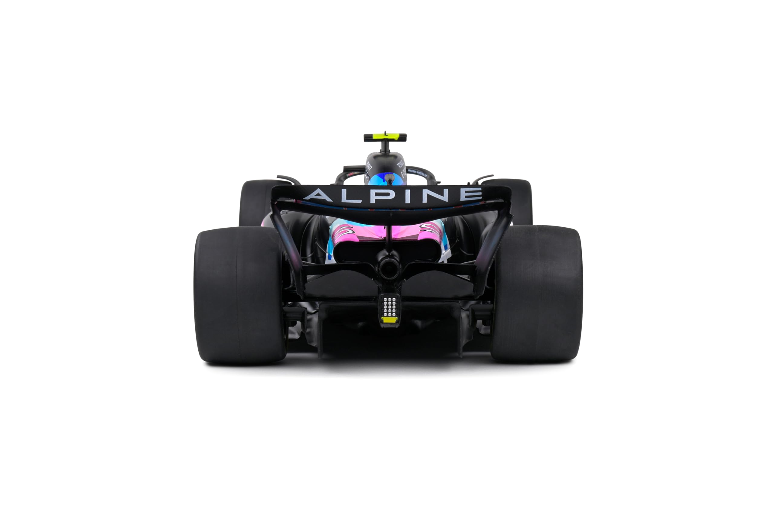 SOLIDO 1/18 - Paquete ALPINE Diseño De Lanzamiento Del Alpine A523 Launch Livery 2023 E Ocon P Gasly