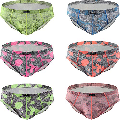 iKingsky - Bragas de algodón para hombre 6 unidades. S Cover