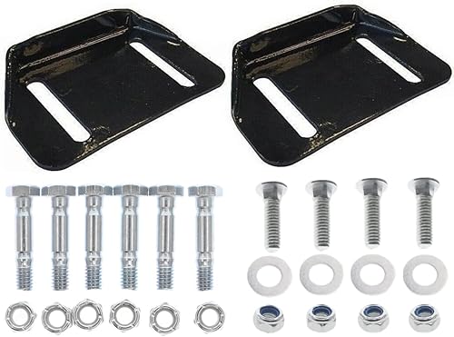 Chacarbtu Placa de zapatos de deslizamiento para quitanieves 784-5580 para MTD Cub Cadet Yardman soplador de nieve de 2 etapas 784-5580-0637 con