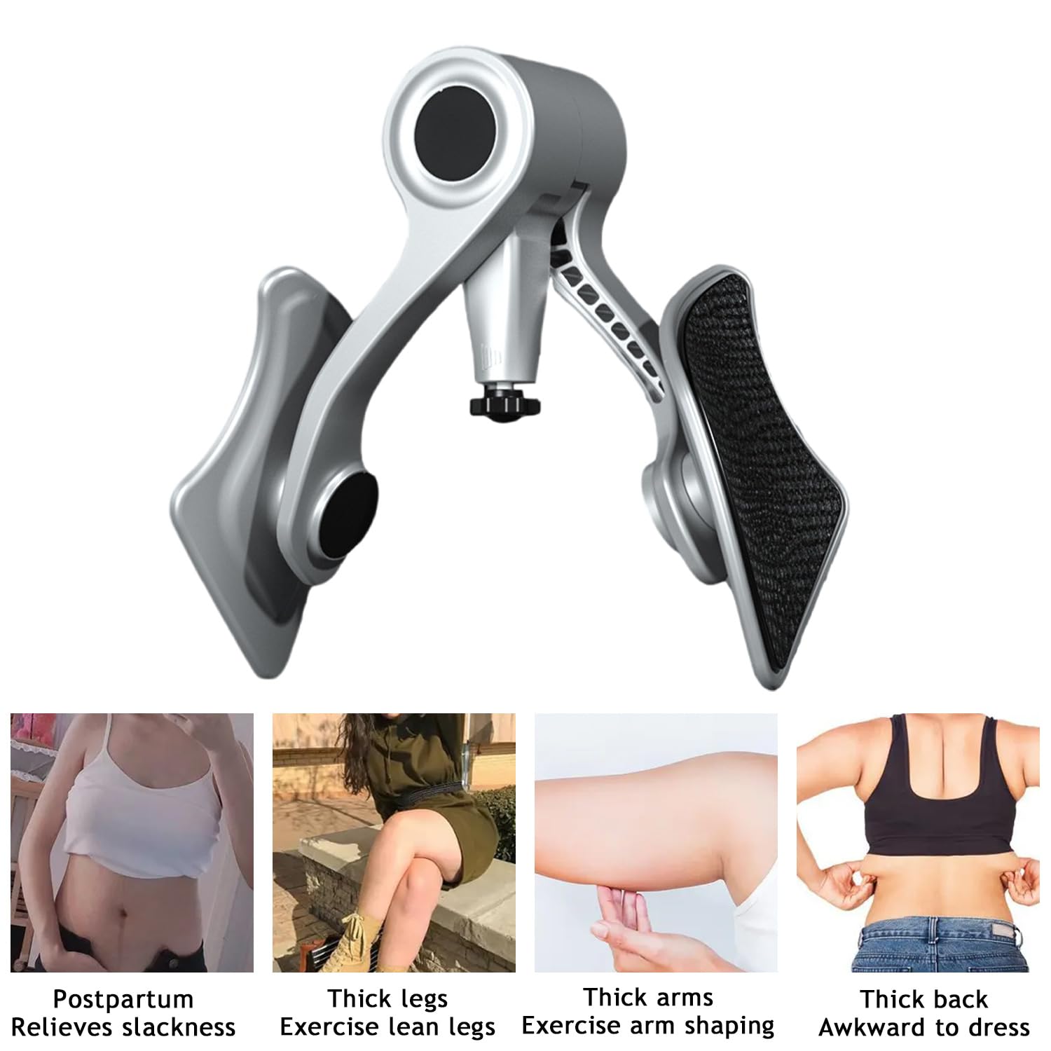 Allenatore Per Pavimento Pelvico Donna - Dispositivo Triangolare 360° Con Conteggio E Timer, Per Tonificare Gambe E Glutei
