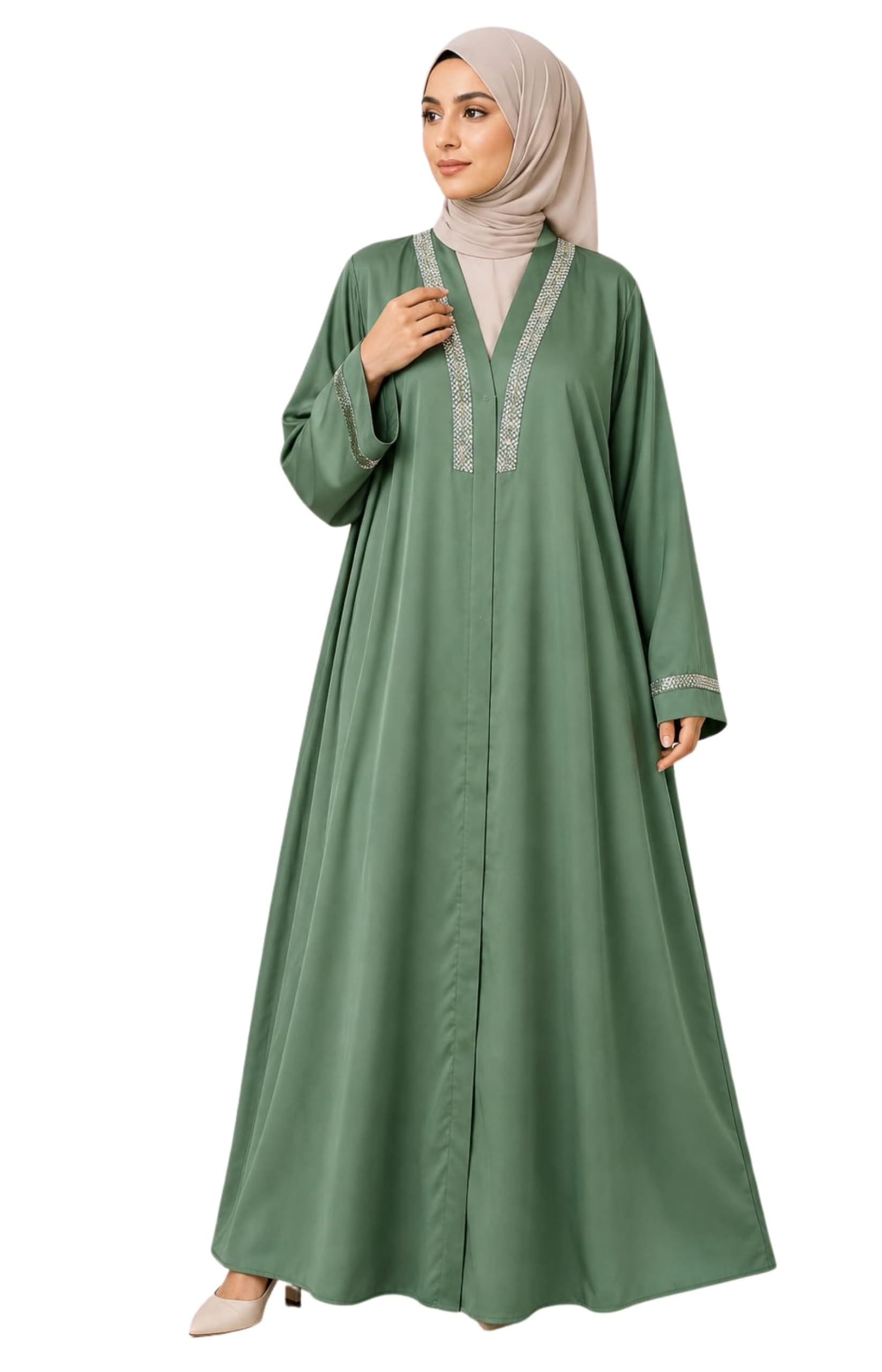 Green Abaya
