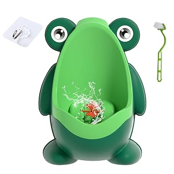 Boys Potty Urinal - Toddler Training Toilet, Baby Pee Pot | Adjustable Potty Pee Target, Toddler Urinal with Scenario for Indoor Bathroom Nighttime Travel Home Kids Boys Guard