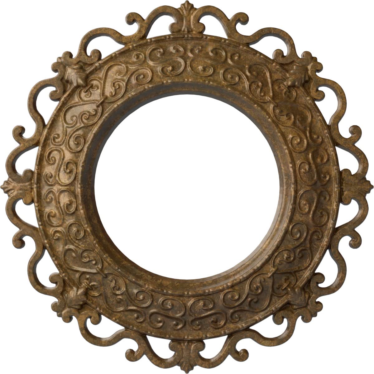 13 1/4"OD x 6 5/8"ID x 1 1/8"P Orrington Ceiling Medallion (Fits Canopies up to 6 5/8"), Hand-Painted Athenian Green — Amazon image 29
