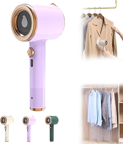 Mini máquina de planchar portátil, mini plancha de mano, plancha de vapor de viaje para ropa, plancha de vapor portátil, plancha de viaje para el