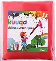 Vista 42 de KUUQA Delantales de arte para niños, suministros de pintura (pinturas y pinceles no incluidos)
