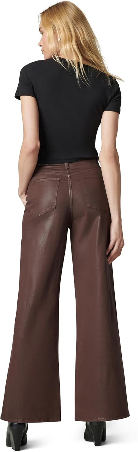 Joe's Jeans Womens The Mia Petite High Rise Wide Leg Jean - Image 2