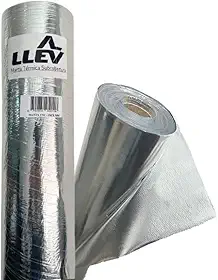 Manta Térmica Foil De Subcobertura Dupla Face 75m² Telhado Cobertura Isolamento Térmico