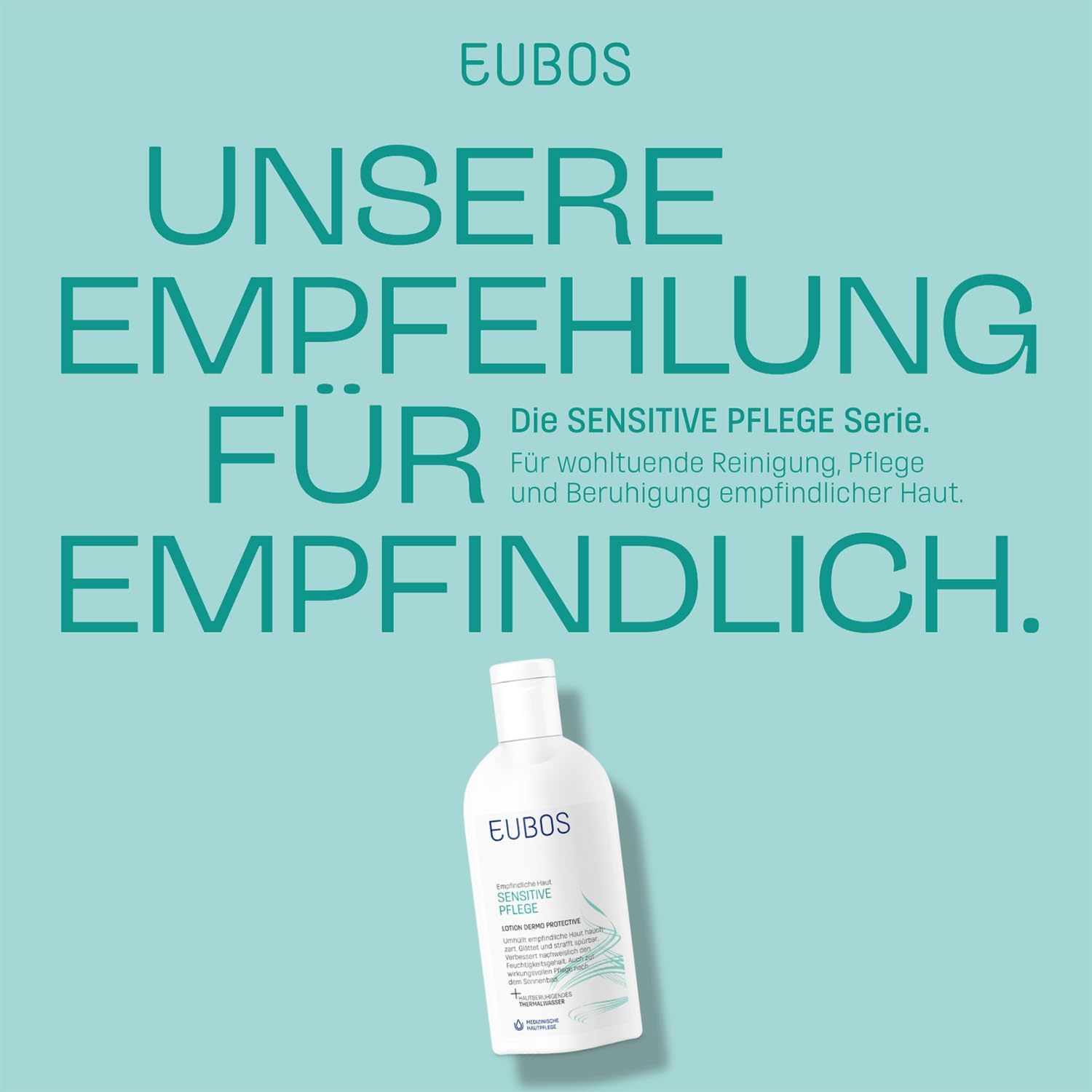 EUBOS SENSITIVE Lotion Dermo Protectiv, 200 ml [Badartikel] image 2