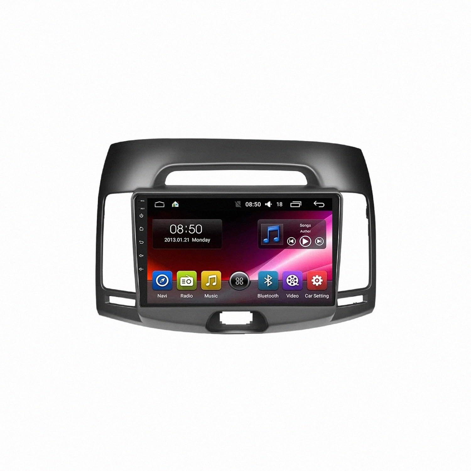 Radio 2 DIN para Mazda 323 con Android Auto y asistente Siri por voz 8