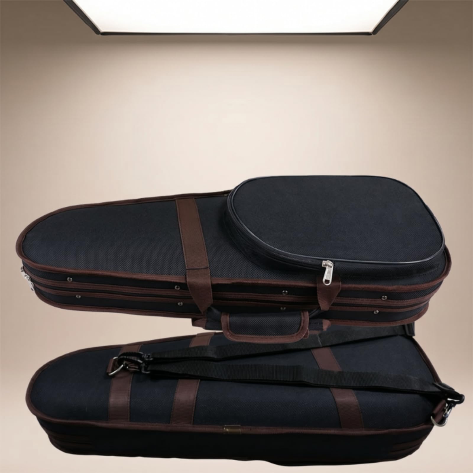 Amagogo Custodia Violino Zaino Custodia Scatola Borsa Trasporto Materiale Idrorepellente Fodera Antishock Protezione da Urti E Umidità Formato 65 Cm Adatta a