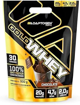Whey Protein Gold Whey 900g Chocolate Adaptogen