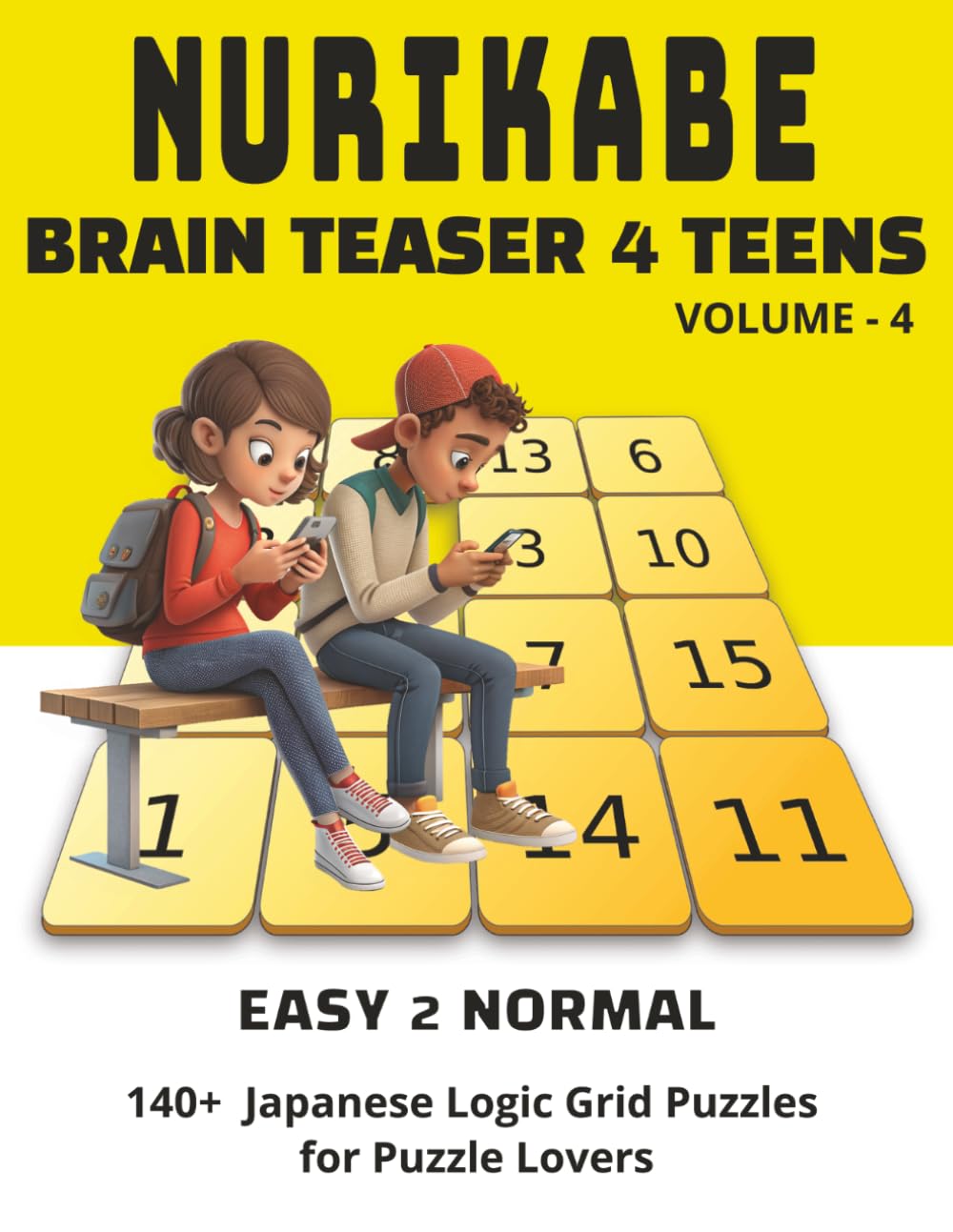 Nurikabe Puzzle Book for Teens: A Fun Brain Teaser Game to Train Logic and Focus for Teens | Challenging Japanese Logic Grid Puzzles for Brain Health ... (The Ultimate Nurikabe Puzzle Series)