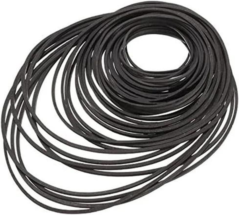 Transmission Belt 30-120mm Universal Mix Cassette Tape Universal Machine Belts Assorted Common Belt for Recorders Walkman DVD Drive(30-120mm 30pcs)