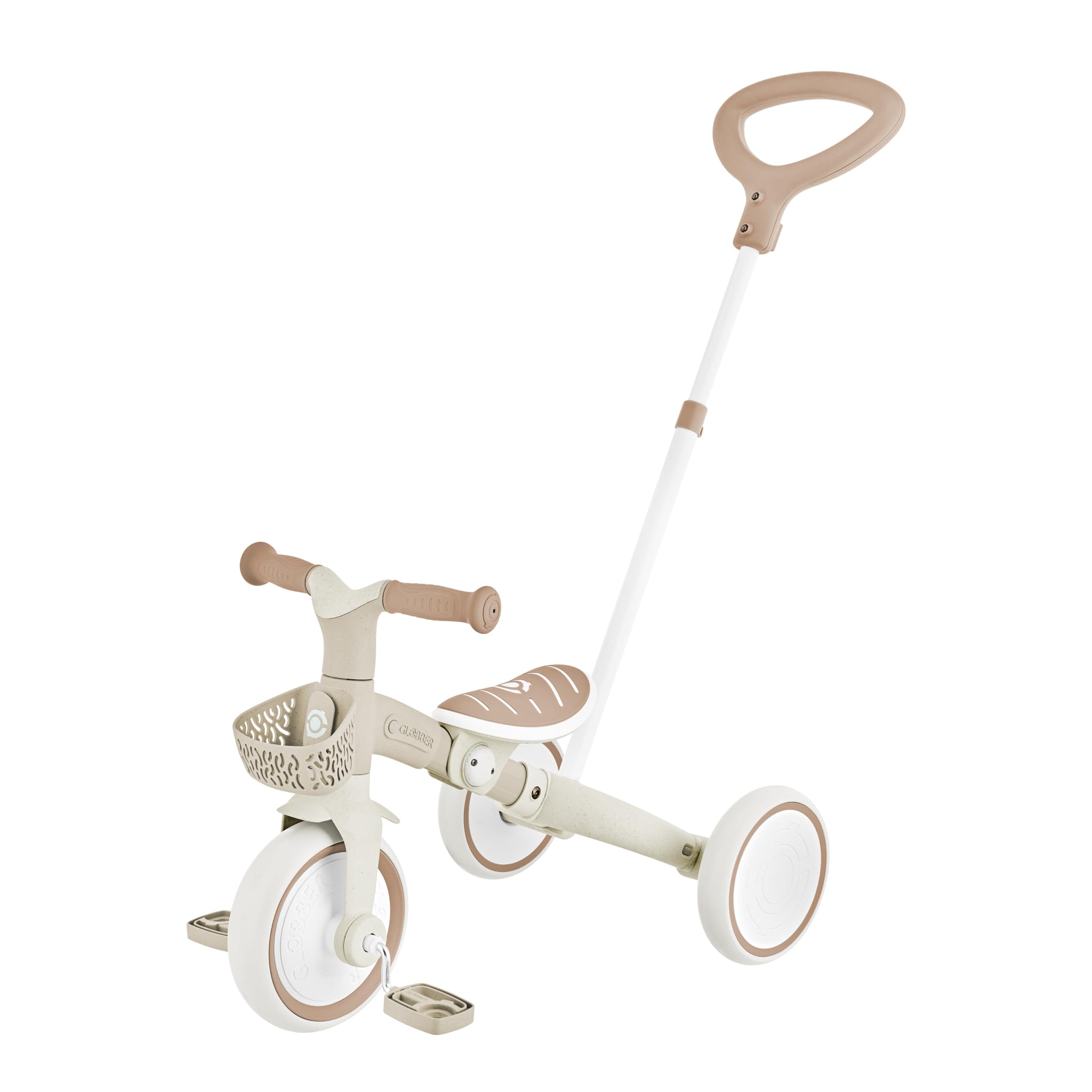 Globber 3-in-1 Plus Ecologic Learning Trike, Coconut