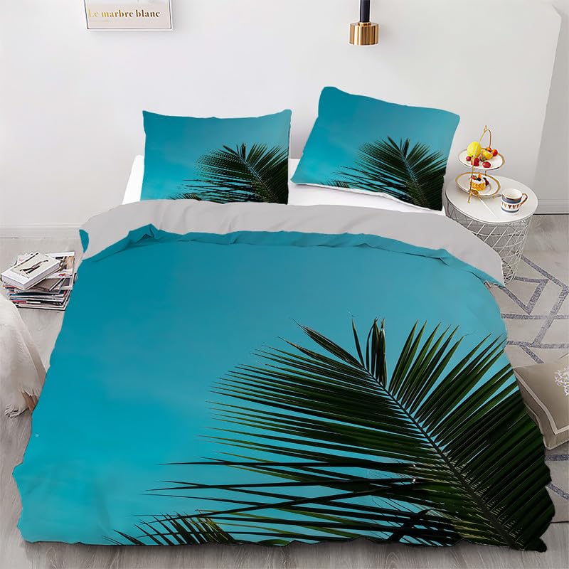 Housse de couette 140x200 bleu marine finition haut de gamme microfibre