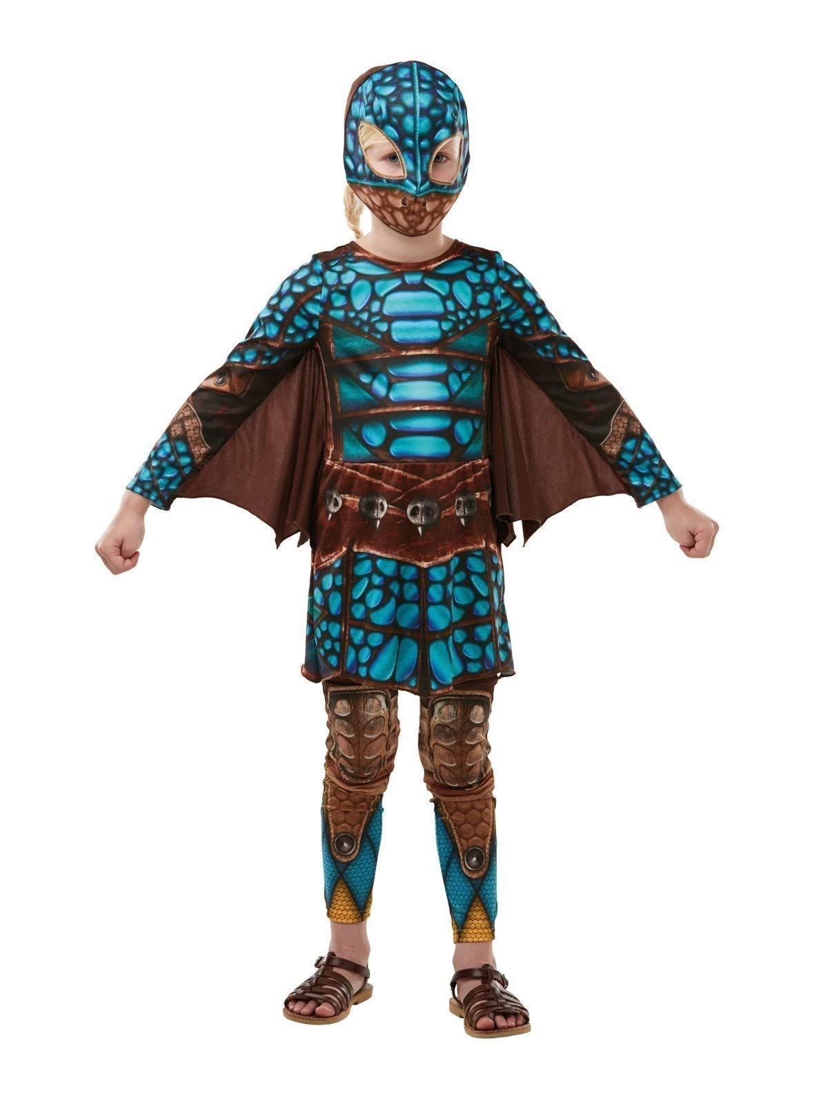 Rubies Rubie's Official How To Train Your Dragon Astrid Battlefield Childs Costume Deluxe Not,Specified