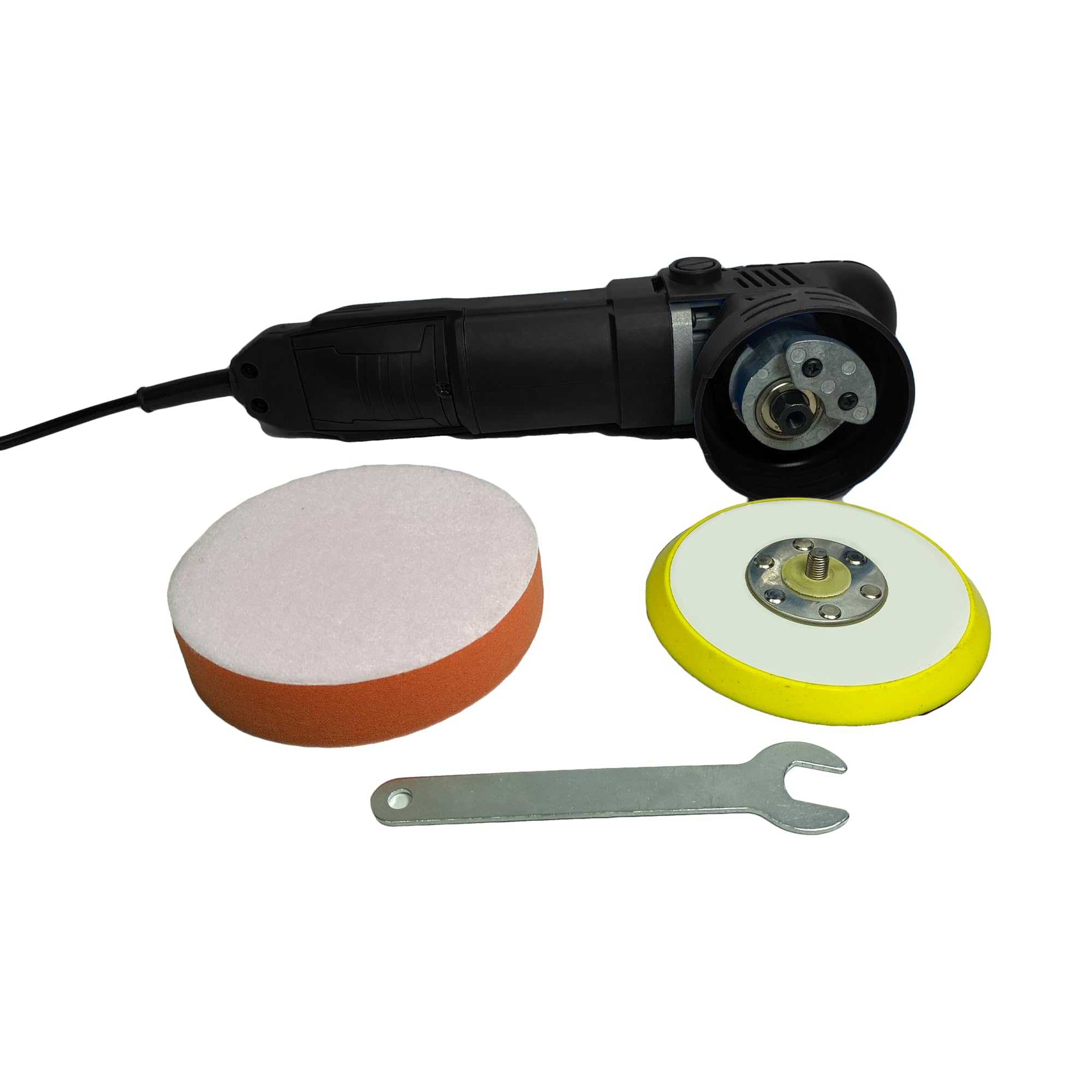 Sakura Dual Action 240V Car Polisher SS5439 - Buffing, Polishing, Variable Speed 2,000-6800 RPM, 125mm Polishing Pad, 2.8m Mains Cable