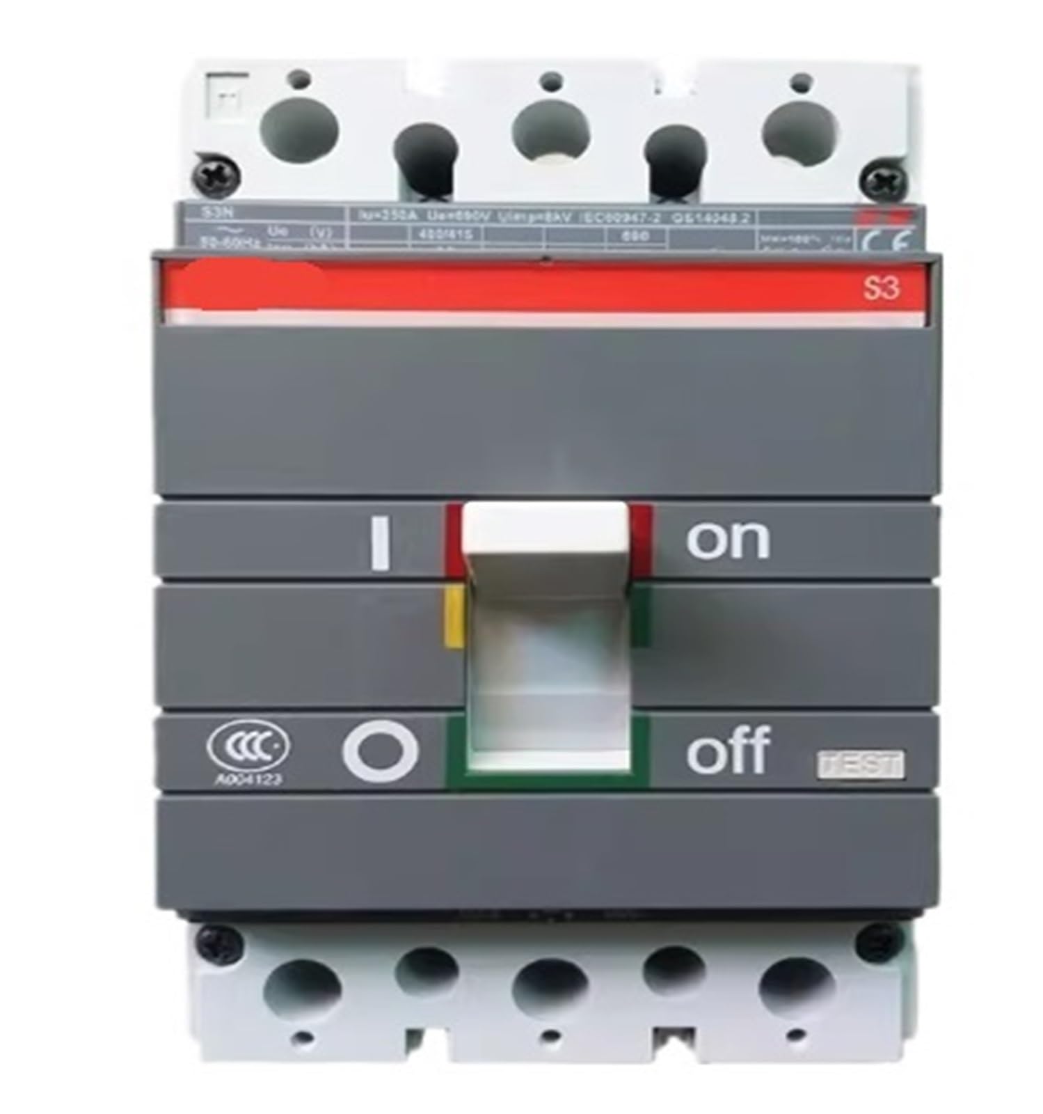 CJKXPZMH Circuit breaker S3N250 4P 160A 200A 250A(250A)