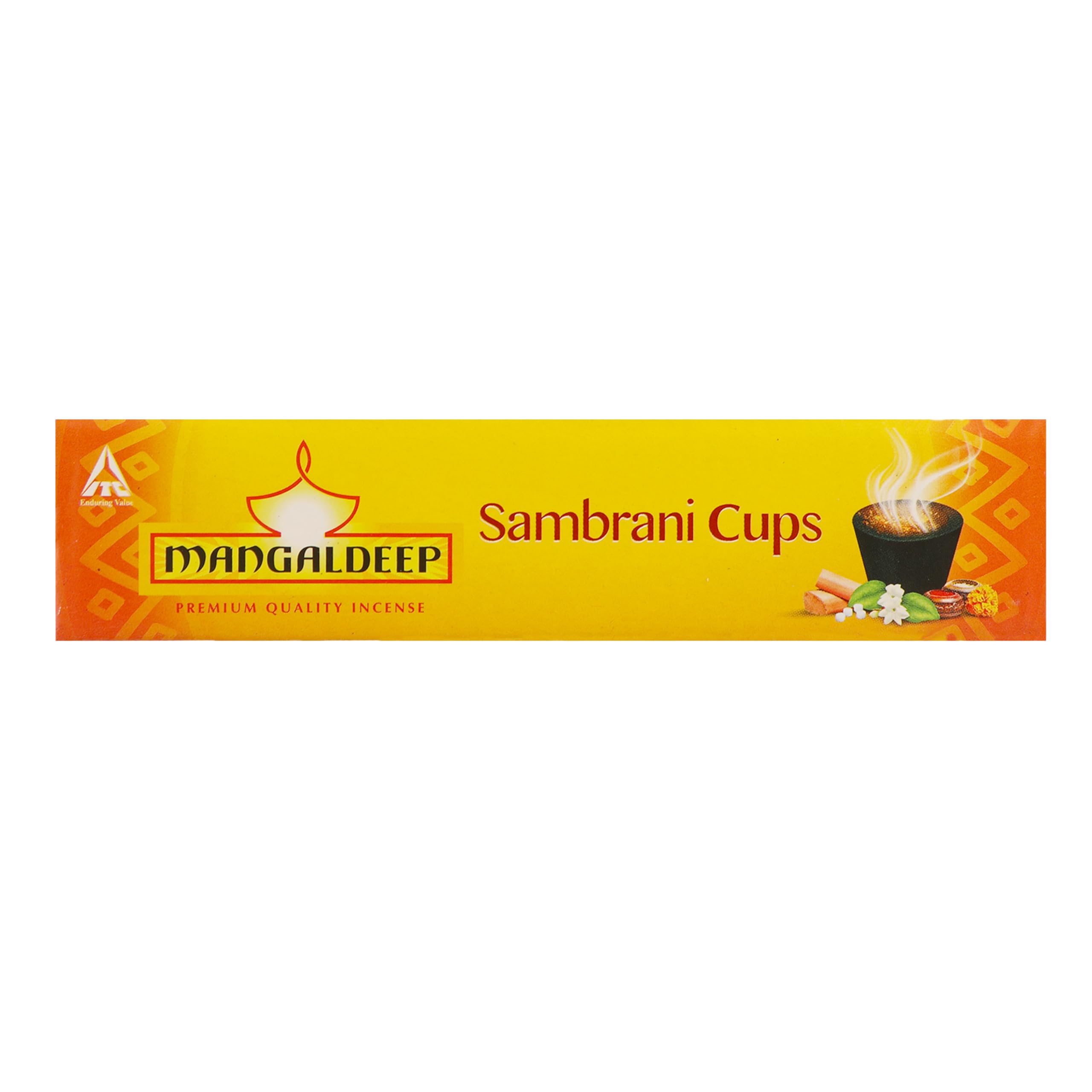 Mangaldeep Sambrani Cups - Rich Aroma Incense -3