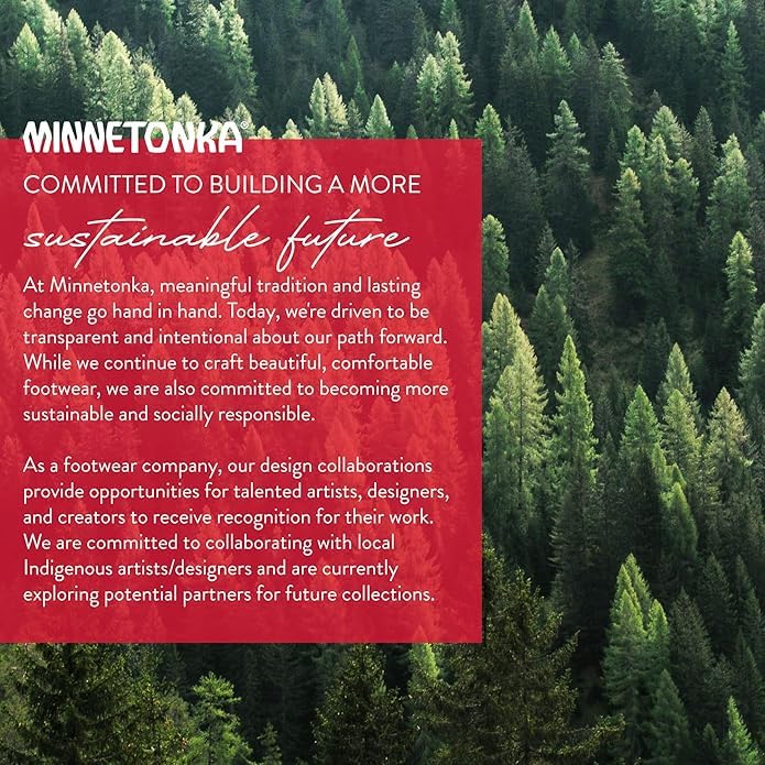 Minnetonka Women’s Camp Tie Moc — Cozy, Suede Moccasin Slippers for Women with Plush Pile Lining, Cushioned Footbed, and Durable Sole for Indoor & Outdoor Comfort