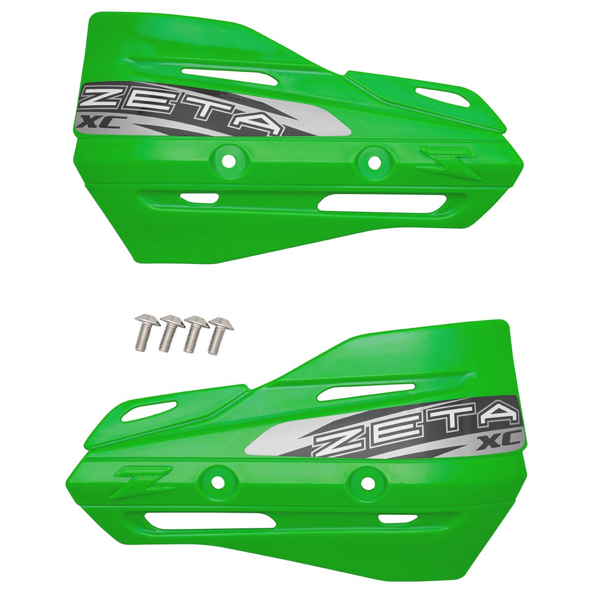 ZetaXC Protector GREEN Hand Shields (Pair) for Armor Handguards Medium