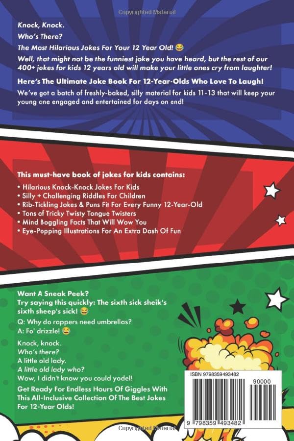 Hilarious Jokes For 12 Year Old Kids An Awesome LOL Gag