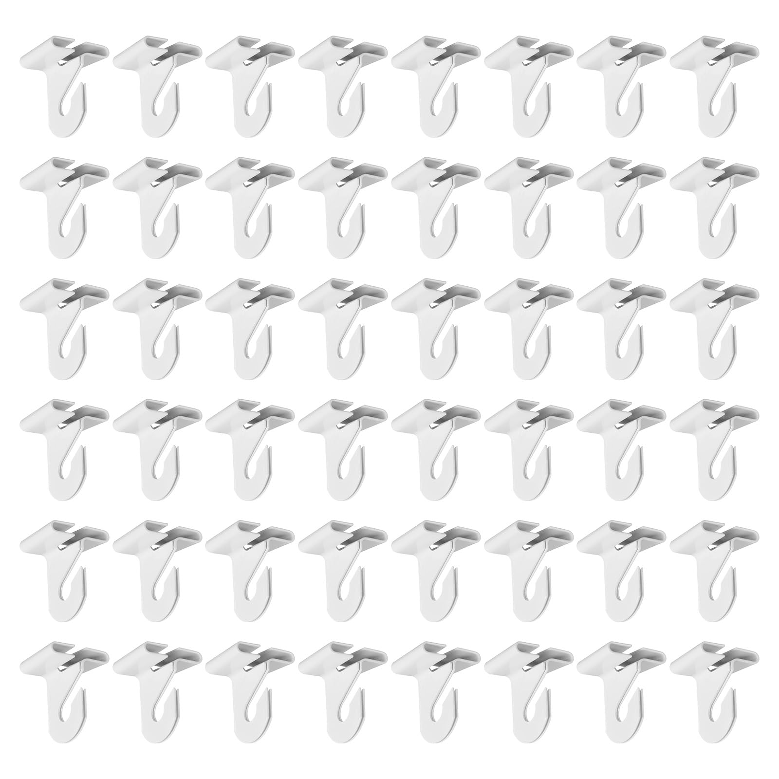 QUARKZMAN 200 Paire Crochets Plafond Suspendu Pour Suspendu Plantes Blanc