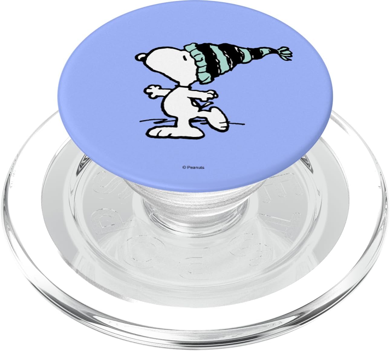 Peanuts Snoopy Holiday Winter Hat PopSockets PopGrip for MagSafe