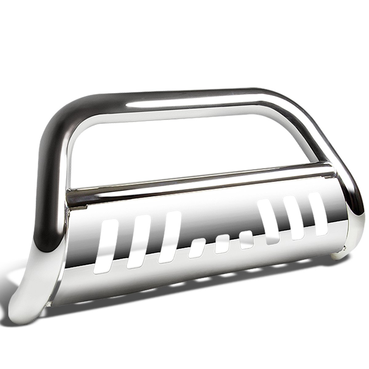 DNA Motoring 3" Front Bumper Bull Bar For 2007-2014 Toyota FJ Cruiser - Black, Pre-Drilled For Lights