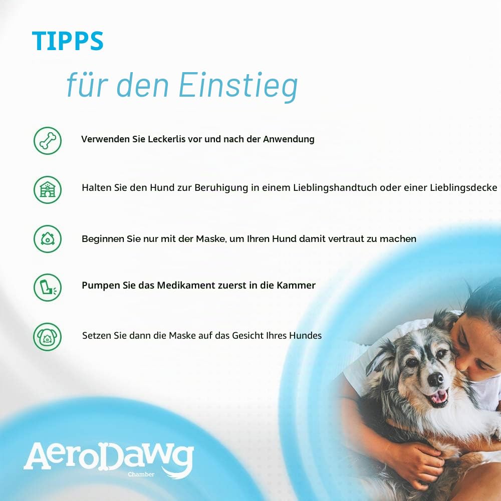 AeroDawg Trudell Medical Inhalationsgerät für Hunde ab 10 kg