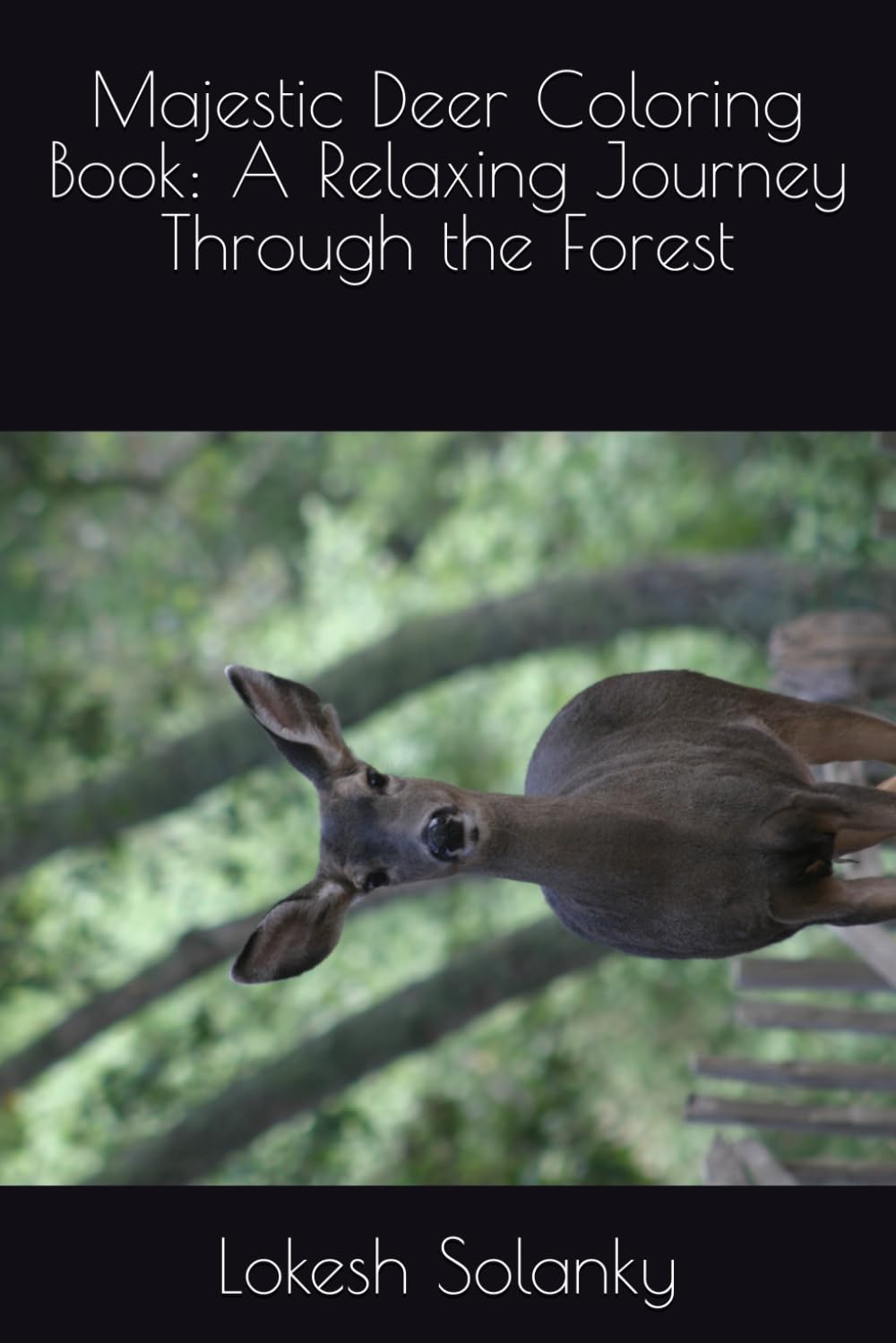 Majestic Deer Coloring Book: A Relaxing Journey Through the Forest